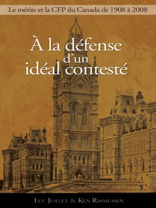 Title details for À la défense d'un idéal contesté by Luc Juillet - Available